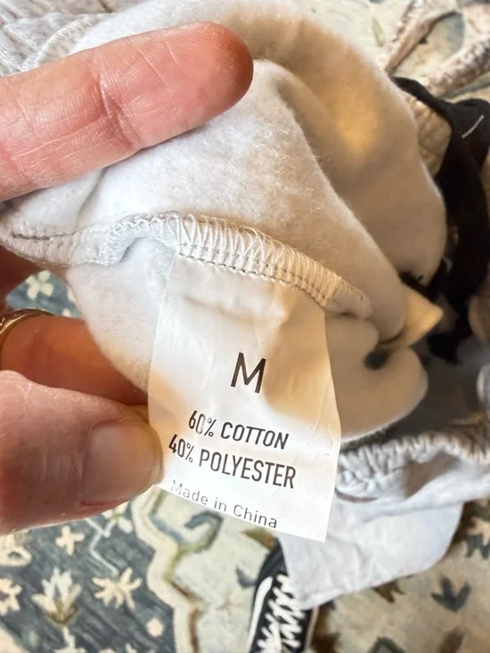 NWOT Light Gray Lounge Sweatpants Women’s Size Medium Soft Cozy Weekends - Picture 5 of 6